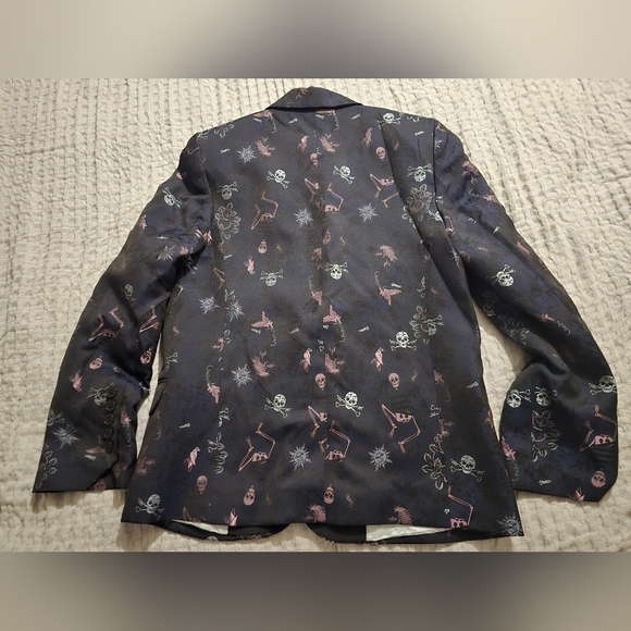 Zadig & Voltaire Victor Tattoo Print Blazer - Picture 3 of 12